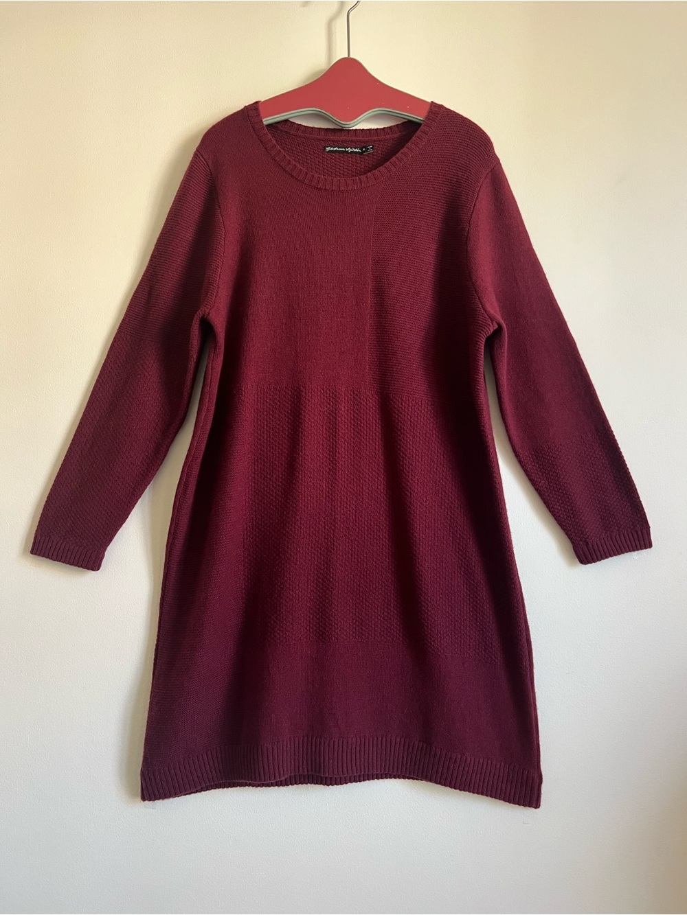 Gudrun Sjoden Wool Cotton Sweater Dress
